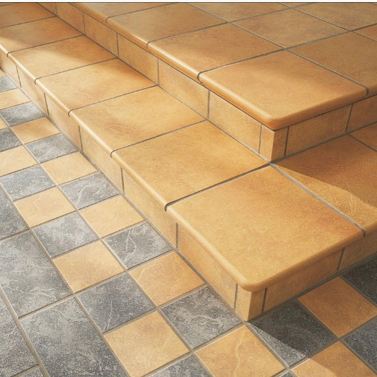 Фронтальная ступень Roccia 834 giallo, Stroeher