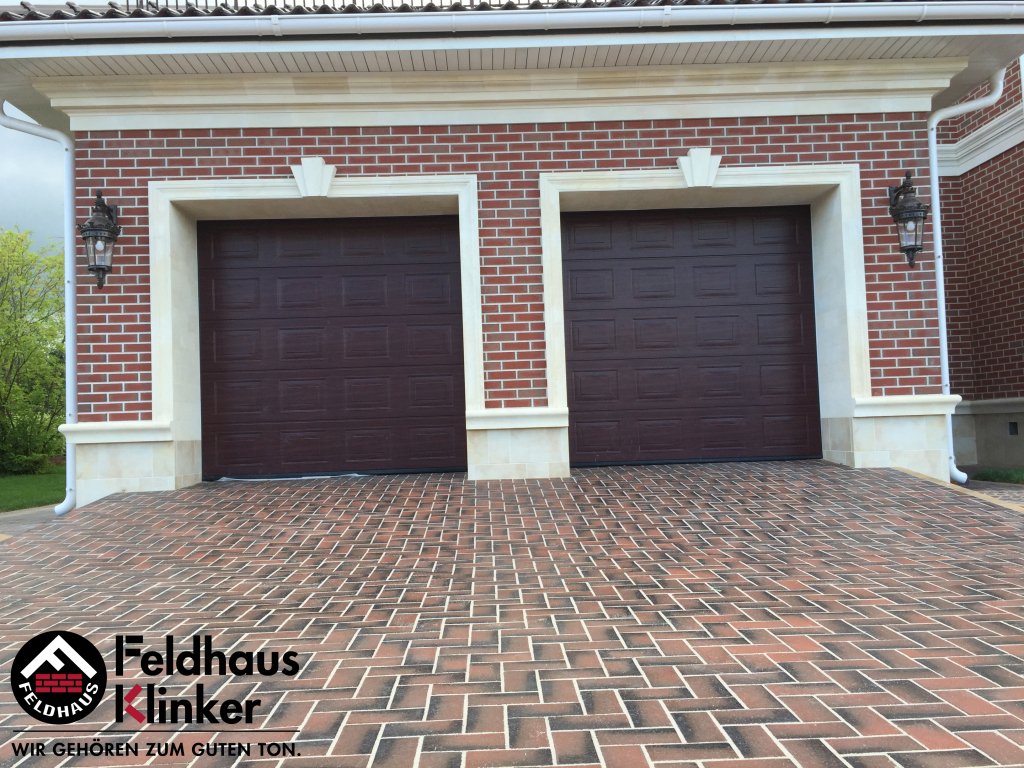 Клинкерная фасадная плитка Feldhaus Klinker R307 Ardor rustico рельефная NF9, 240*9*71 мм