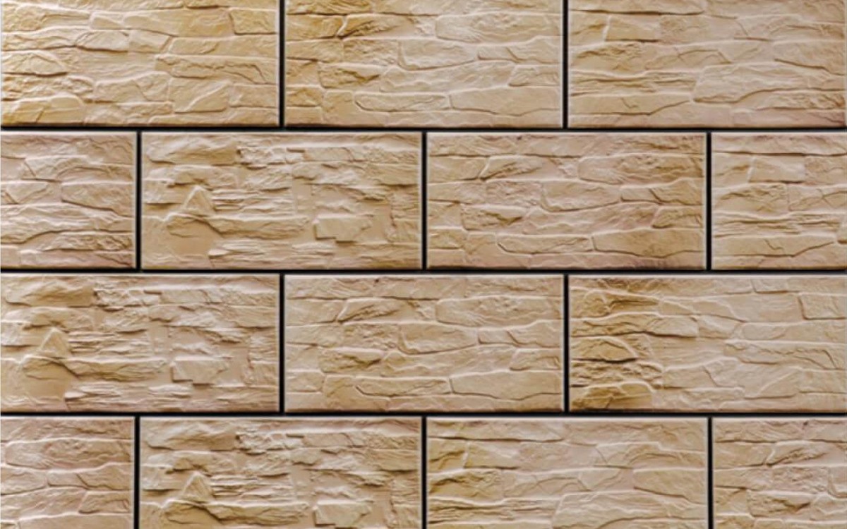 Фасадная клинкерная плитка Cerrad Kamien Cer 28 Piryt, 300x148x9 мм