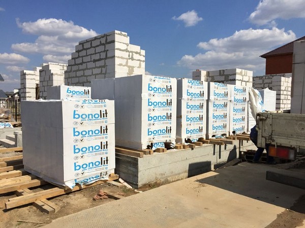 Газобетонные блоки Bonolit г. Малоярославец D400 B2,5 625х250х125