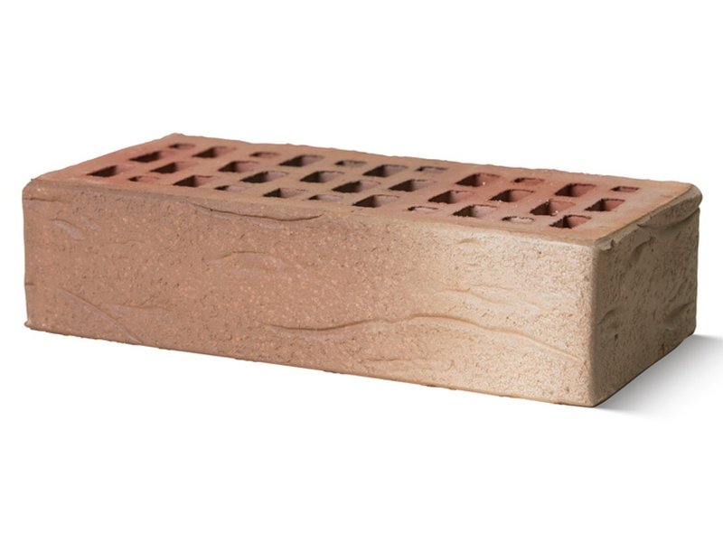 Облицовочный кирпич Славянский кирпич Флоренция-руст (рустика, красный) - 250x120x65 мм