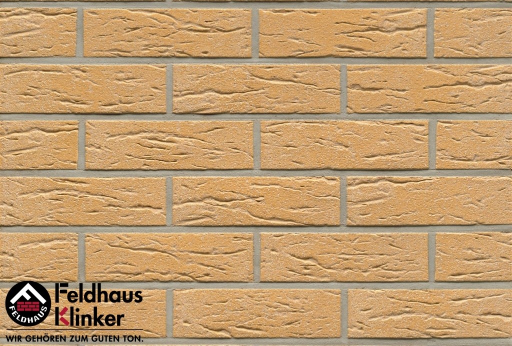 Фасадная плитка ручной формовки Feldhaus Klinker R216 Amari mana NF14, 240*14*71 мм